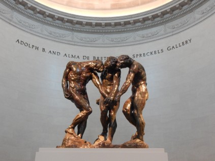One of many Rodin sculptures.